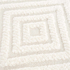 Manyas 3D Bone Area Rug with Tassels - Clearance - Ornate Home