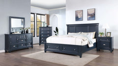 Manzanillo Slate Blue Dresser - Ornate Home