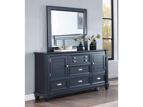 Manzanillo Slate Blue Dresser - Ornate Home