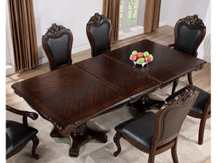 Manzanita Dark Cherry 9 Pc. Dining Room Set - Ornate Home