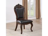 Manzanita Dark Cherry/Black Side Chair (Set of 2) - Ornate Home