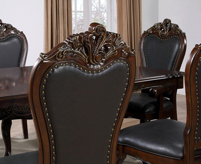 Manzanita Dark Cherry/Black Side Chair (Set of 2) - Ornate Home