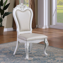 Manzanita White 7 Pc. Dining Room Set - Ornate Home