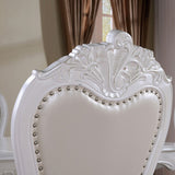 Manzanita White 7 Pc. Dining Room Set - Ornate Home