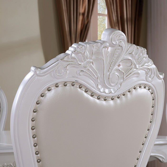 Manzanita White Arm Chair (Set of 2) - Ornate Home