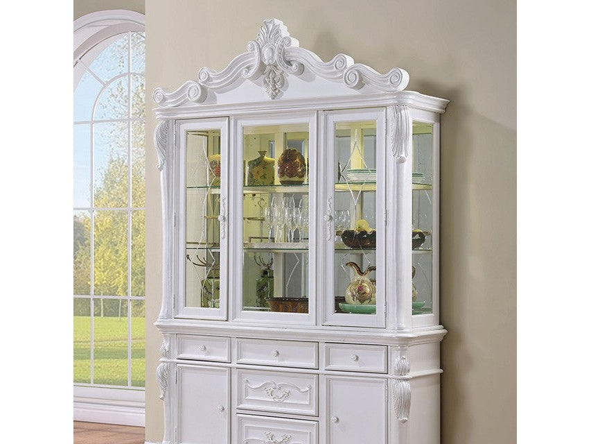 Manzanita White Hutch & Buffet - Ornate Home