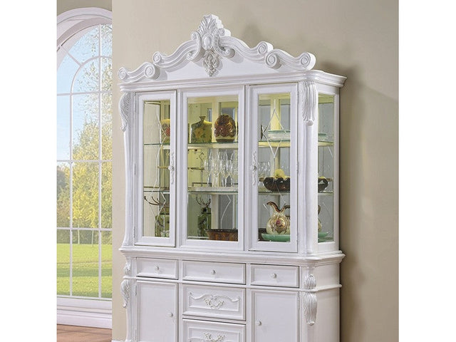 Manzanita White Hutch & Buffet - Ornate Home