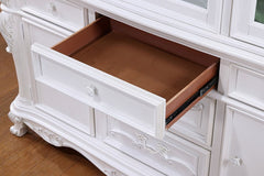 Manzanita White Hutch & Buffet - Ornate Home