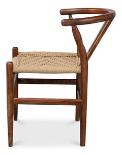Mao Brown Chair - Ornate Home