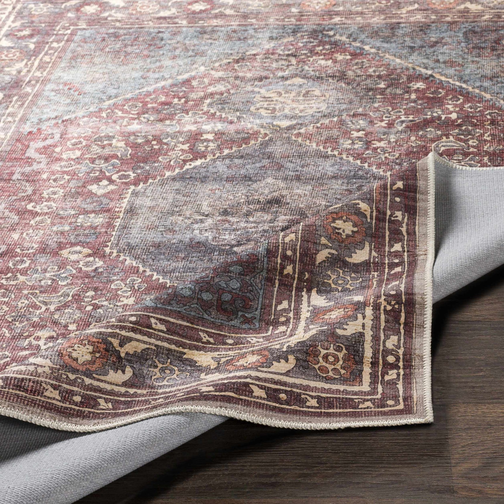 Maplesville Washable Area Rug - Clearance - Ornate Home