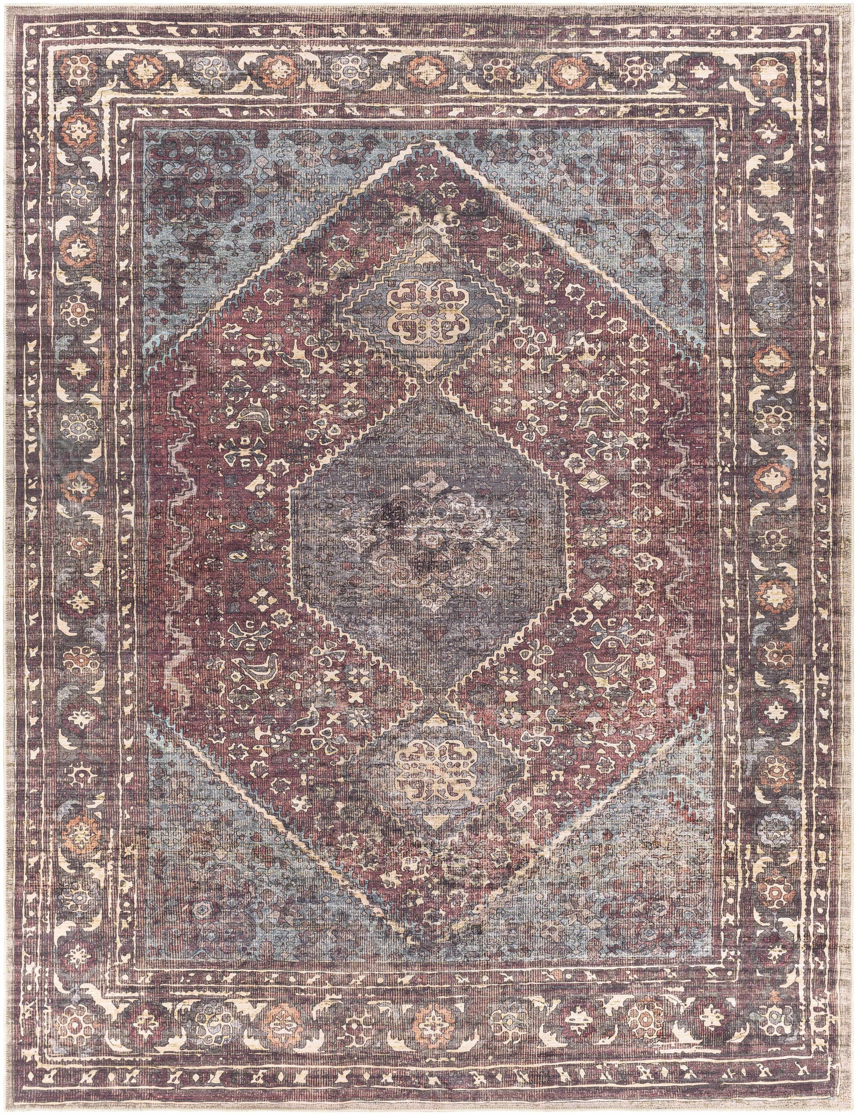 Maplesville Washable Area Rug - Clearance - Ornate Home