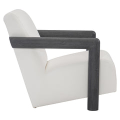 Mara Flint Grey/White/Cream Outdoor Chair - Ornate Home