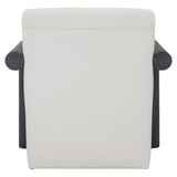 Mara Flint Grey/White/Cream Outdoor Chair - Ornate Home