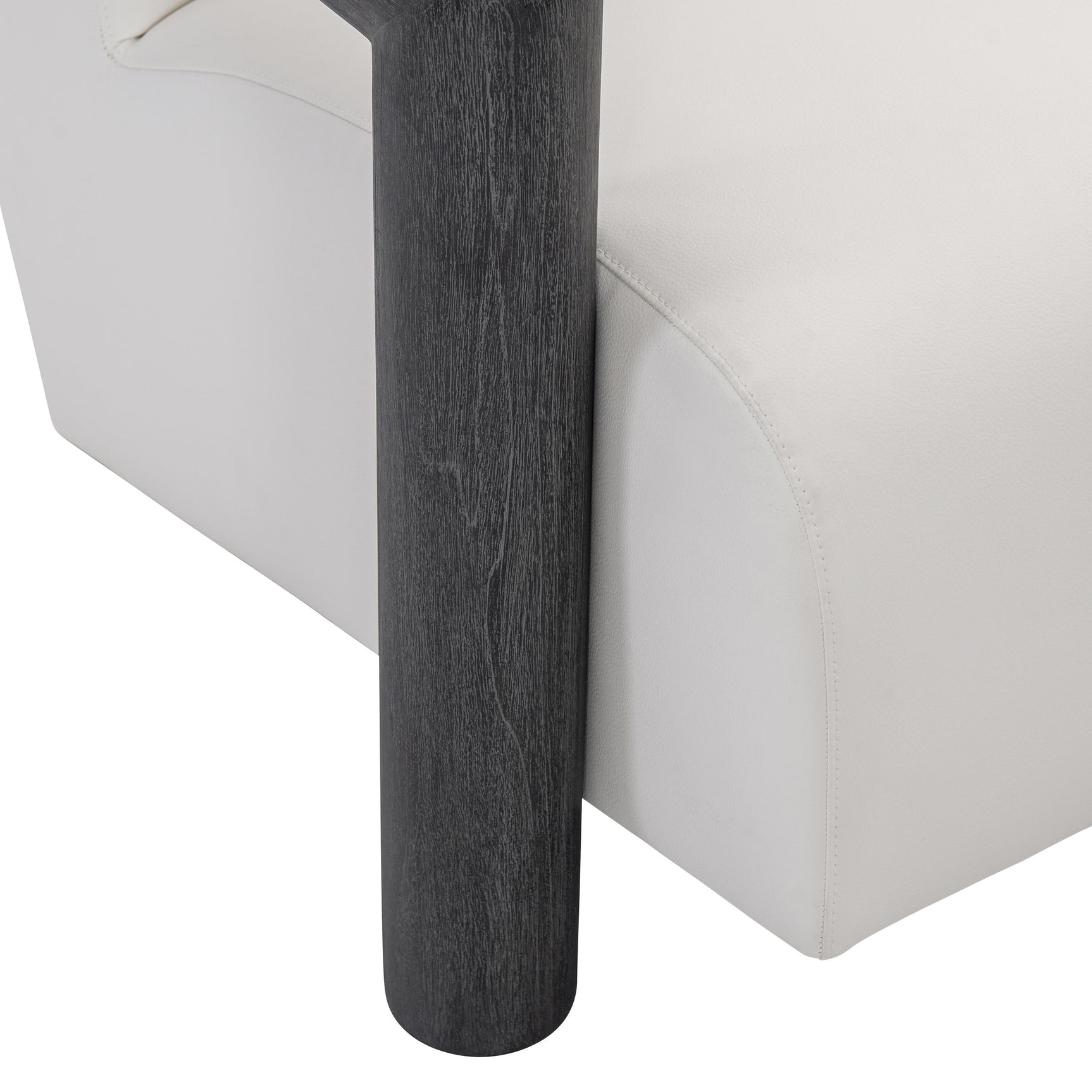 Mara Flint Grey/White/Cream Outdoor Chair - Ornate Home