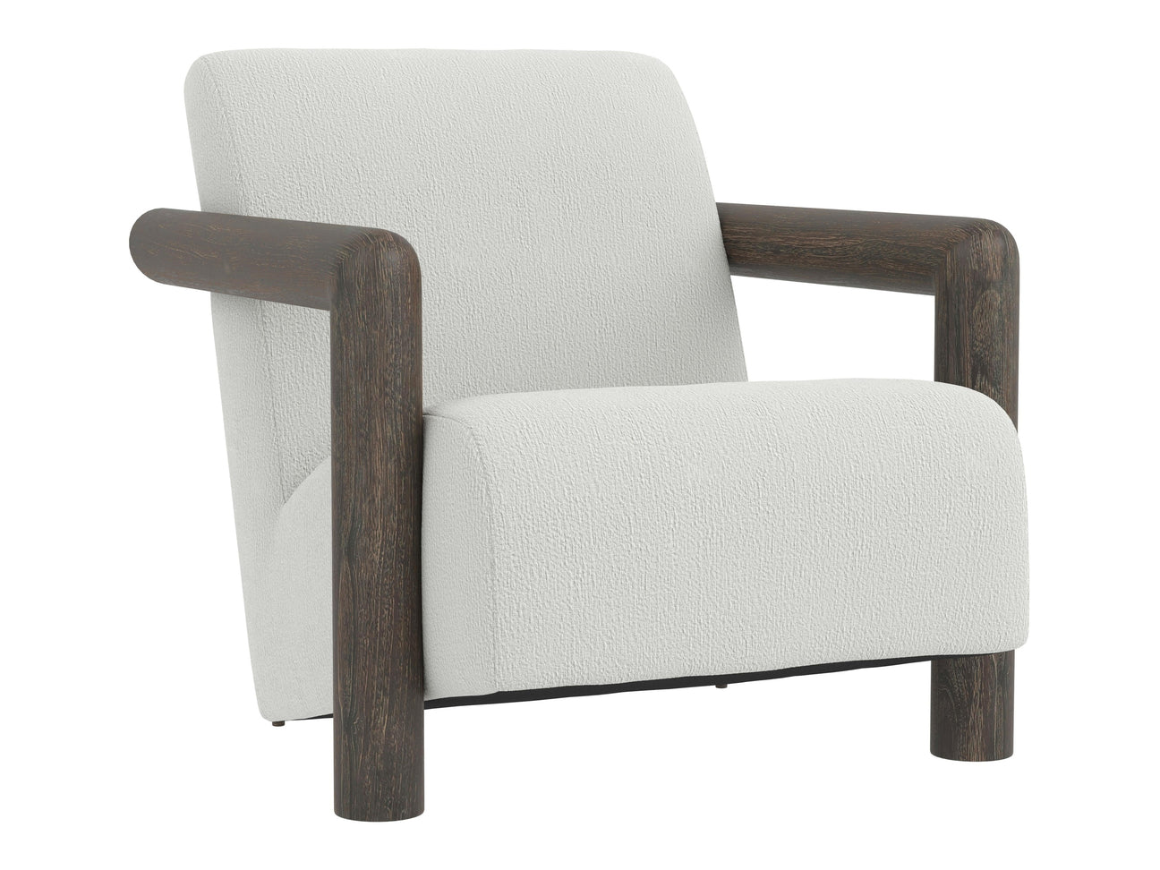 Mara Smoked Truffle/White/Cream Outdoor Chair - Ornate Home