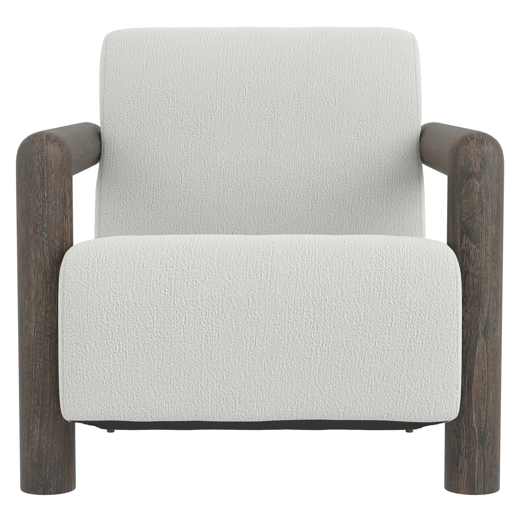 Mara Smoked Truffle/White/Cream Outdoor Chair - Ornate Home