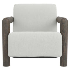 Mara Smoked Truffle/White/Cream Outdoor Chair - Ornate Home