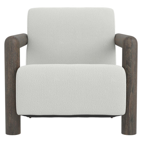 Mara Smoked Truffle/White/Cream Outdoor Chair - Ornate Home