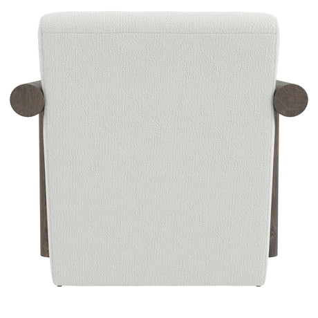 Mara Smoked Truffle/White/Cream Outdoor Chair - Ornate Home