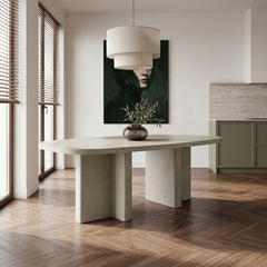 Marais Beige Dining Table - Ornate Home