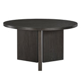 Marais Ebony & Orange 5pc Dining Set - Ornate Home