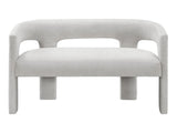 Marais Light Gray Bench - Ornate Home