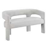 Marais Light Gray Bench - Ornate Home