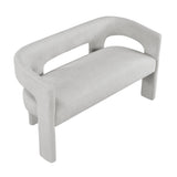 Marais Light Gray Bench - Ornate Home
