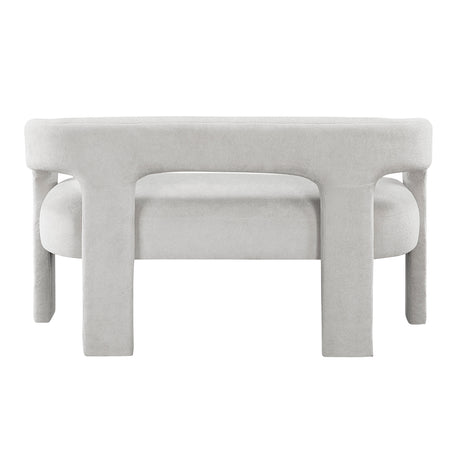 Marais Light Gray Bench - Ornate Home