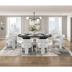 Marais White Dining Table - Ornate Home