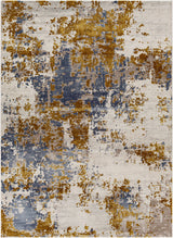 Maralal Mustard & Blue Area Rug - Clearance - Ornate Home