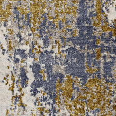 Maralal Mustard & Blue Area Rug - Clearance - Ornate Home