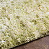 Marao Solid Grass Green Plush Rug - Clearance - Ornate Home