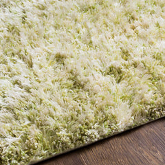 Marao Solid Grass Green Plush Rug - Clearance - Ornate Home
