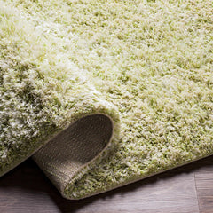 Marao Solid Grass Green Plush Rug - Clearance - Ornate Home