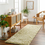 Marao Solid Grass Green Plush Rug - Clearance - Ornate Home