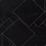 Marav Black/White Large Rug - Ornate Home