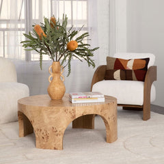 Maravi Beige/Natural Occasional Chair - Ornate Home
