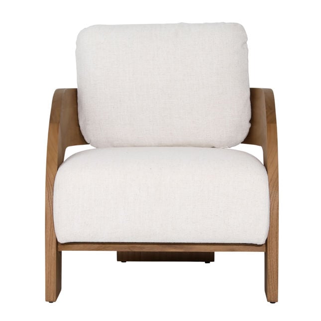 Maravi Beige/Natural Occasional Chair - Ornate Home