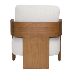 Maravi Beige/Natural Occasional Chair - Ornate Home