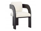 Maravi Cream/Black Dining Chair - Ornate Home