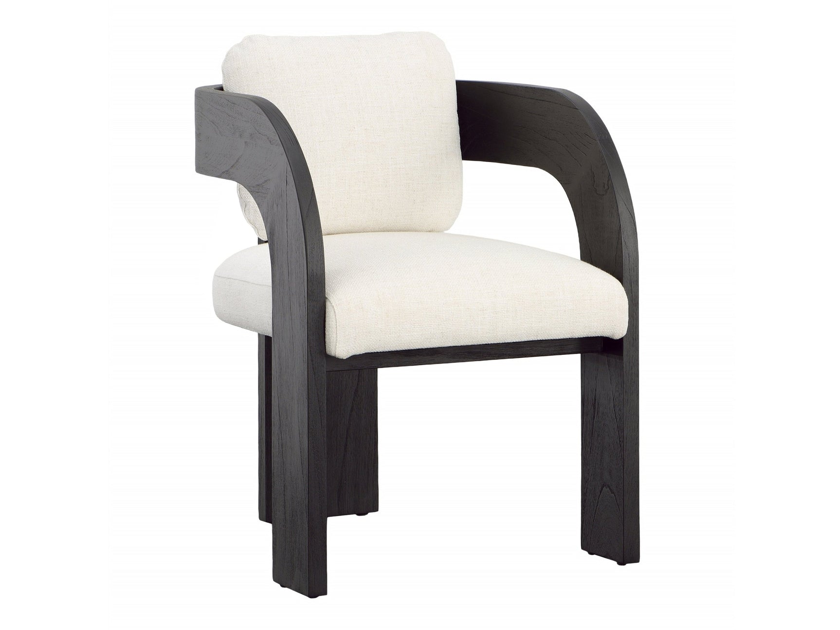 Maravi Cream/Black Dining Chair - Ornate Home