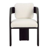 Maravi Cream/Black Dining Chair - Ornate Home