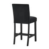 Marbel Gold/Black Faux Marble Counter Height Dining Set - Ornate Home