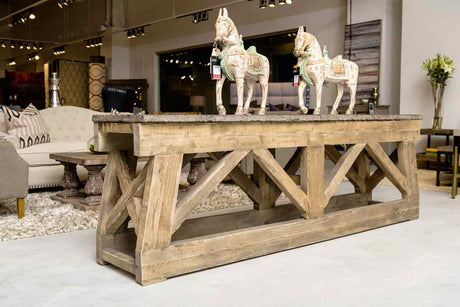 Marbella Brown Console Table - Ornate Home