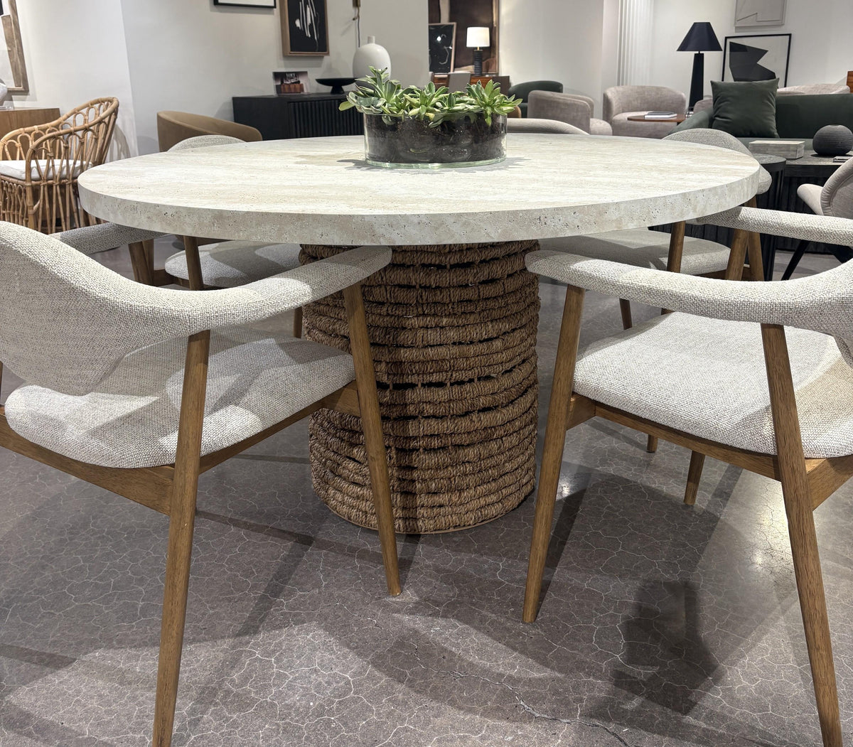Marbella Gray Dining Table