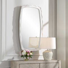 Marbella White Mirror - Ornate Home