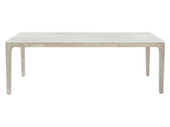 Marbella White Shell/Sun Washed Outdoor Dining Table - Ornate Home