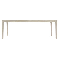 Marbella White Shell/Sun Washed Outdoor Dining Table - Ornate Home