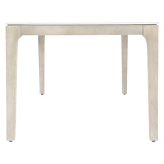 Marbella White Shell/Sun Washed Outdoor Dining Table - Ornate Home